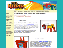 Tablet Screenshot of itsakeeper.com
